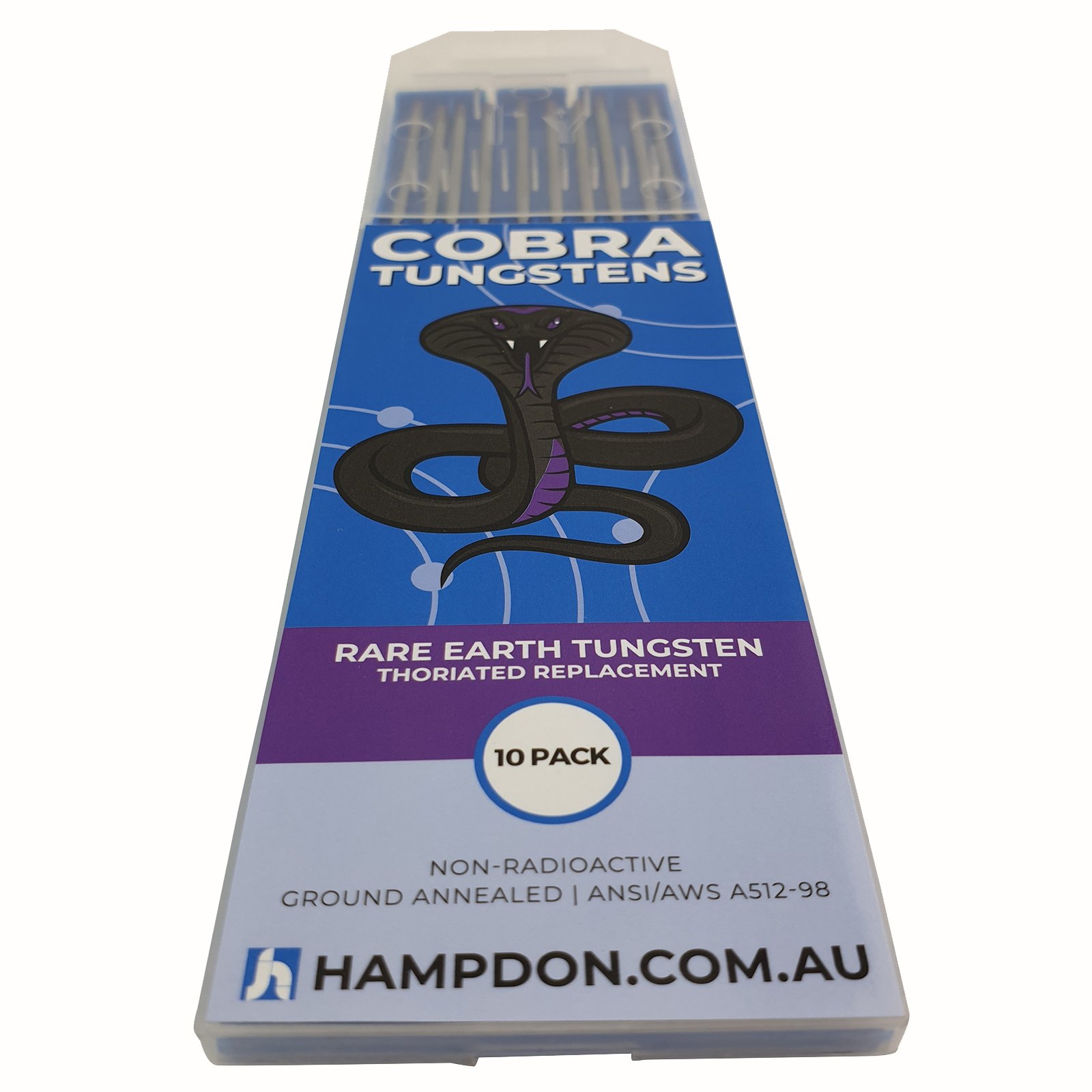 1.6mm & 2.4mm Thoriated TIG Tungsten Electrodes