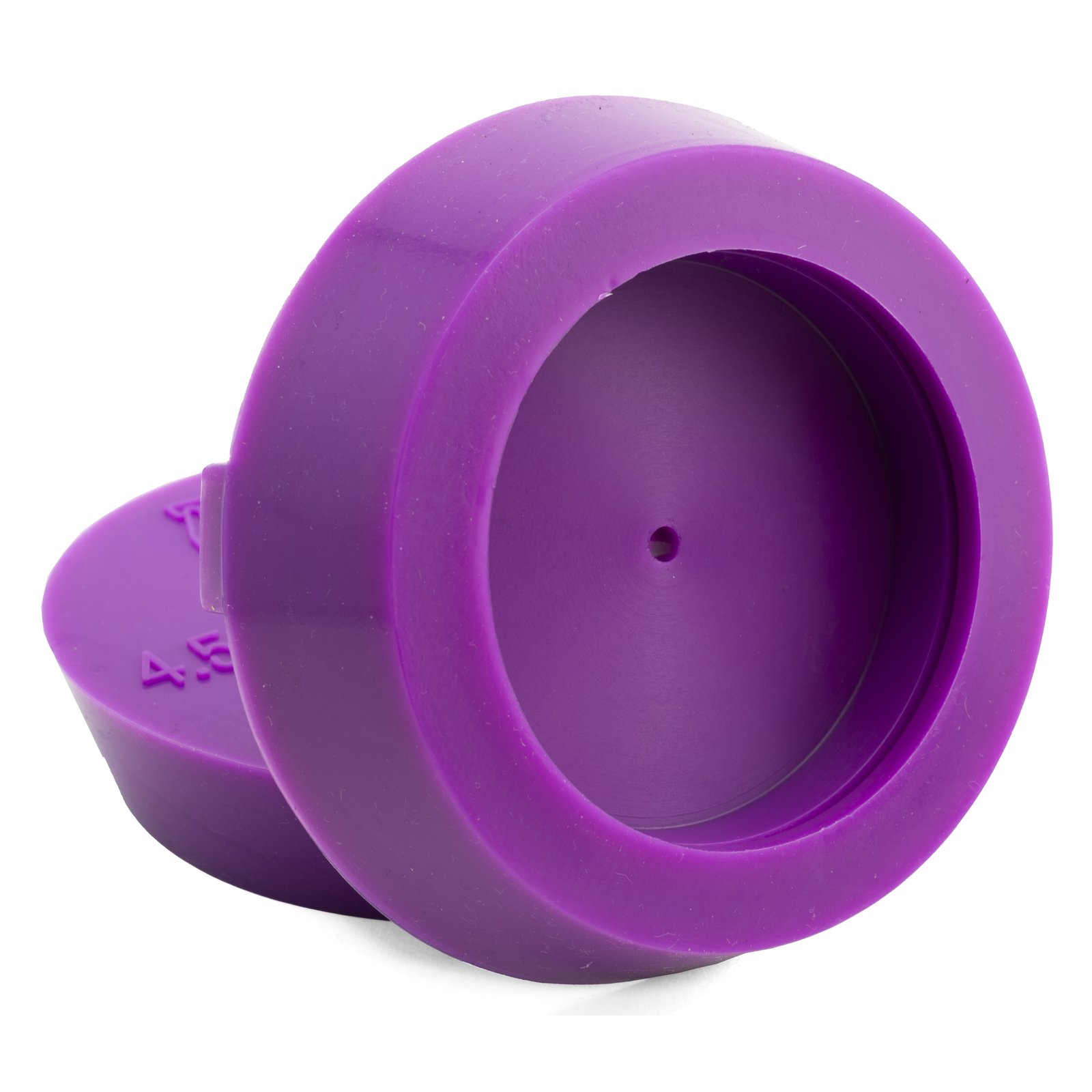 Purple Silicone Purge Plugs 4.5" Pipe 5" Tube 2-Pack