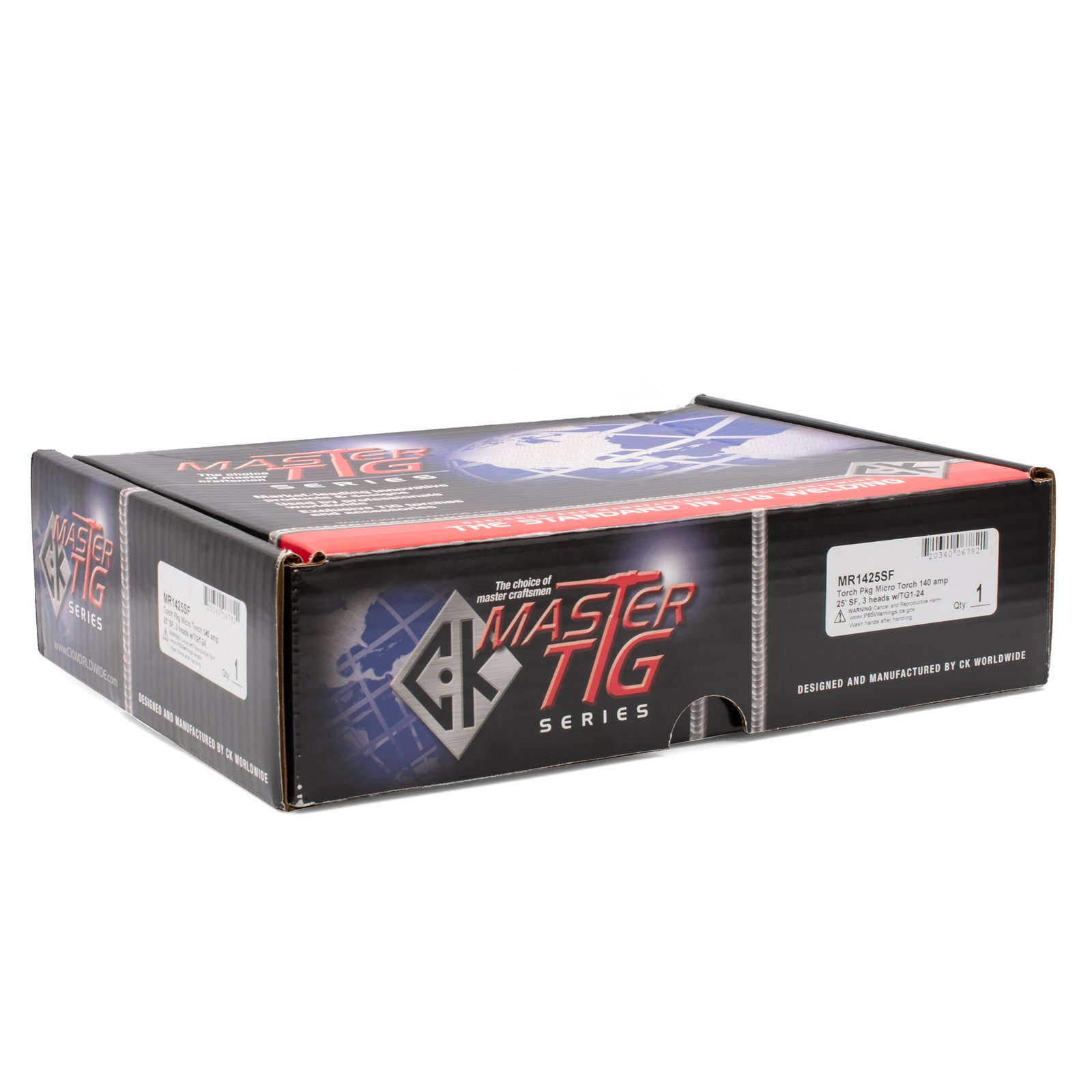 CK MR140 8m 140A Super Flex Micro TIG Torch MR1425SF